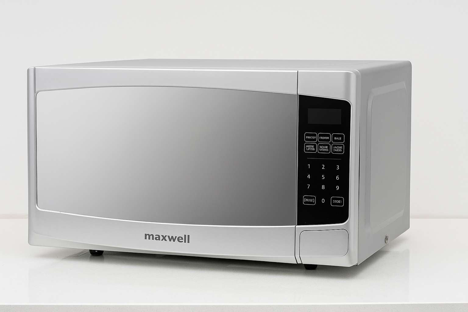 Maxwell microwave oven with grill, model MAX-MWGM23LA6S