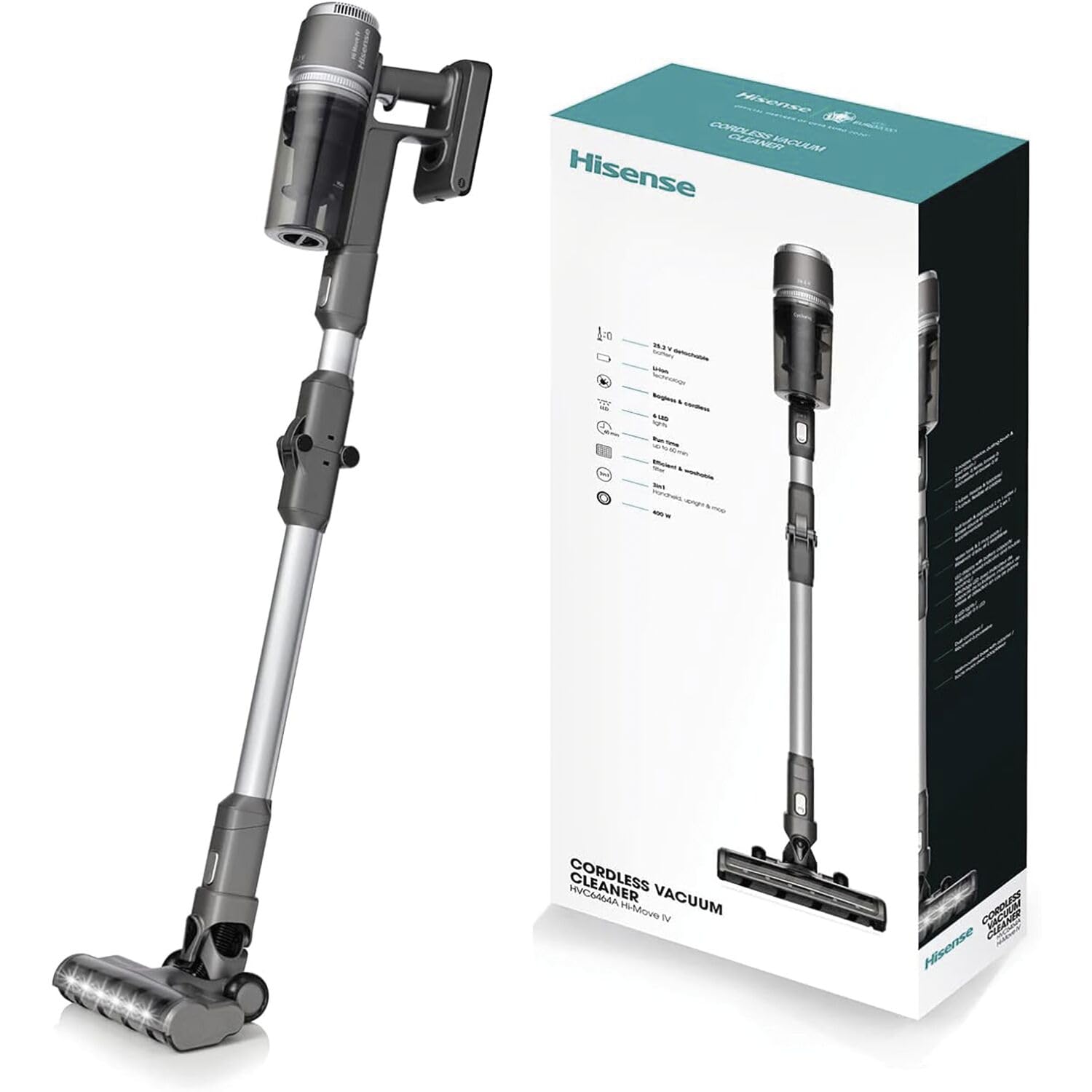 hisense hvc6464a cordless vacuum